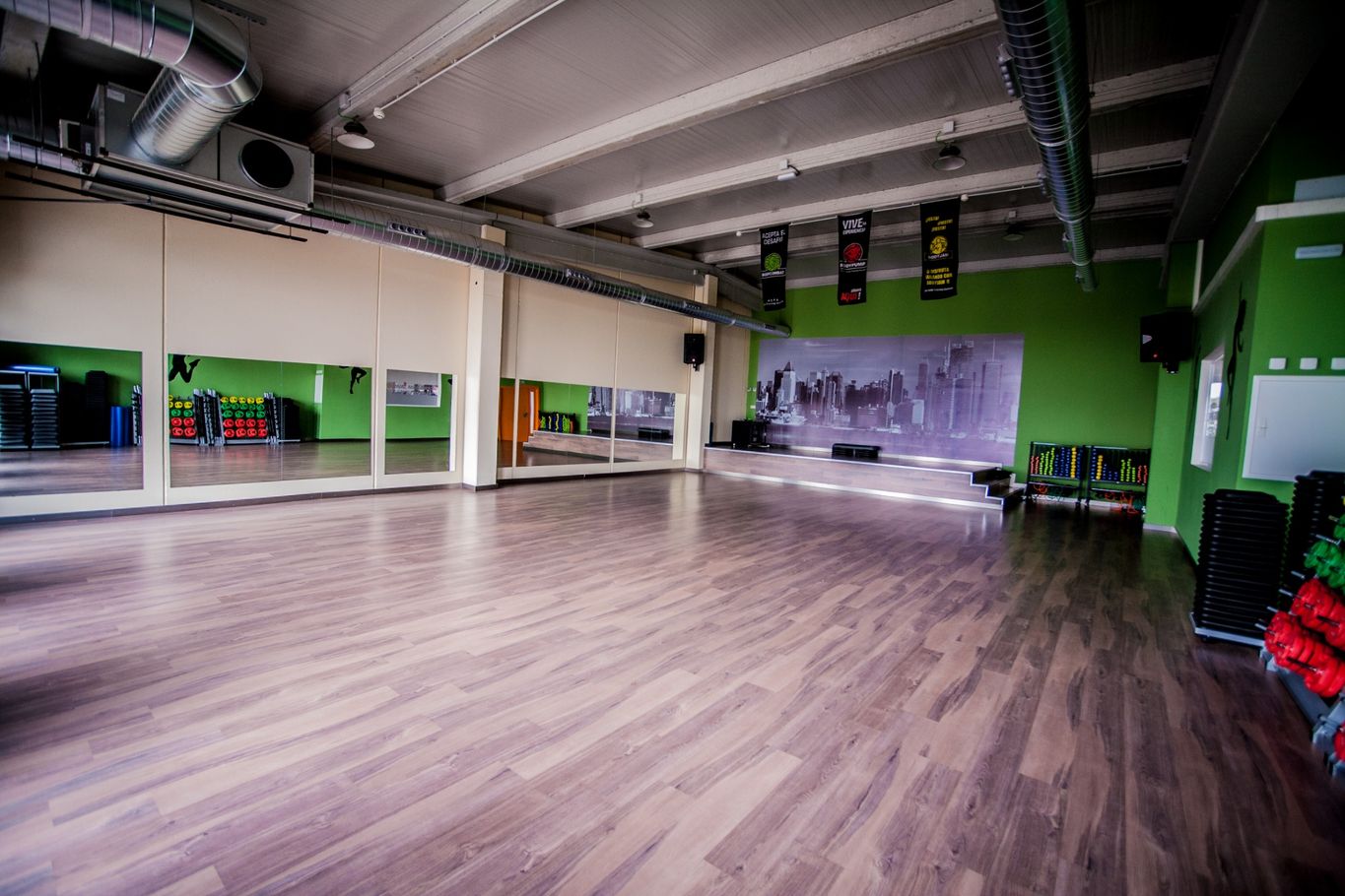 SALA DE ACTIVIDADES COLECTIVAS GIMNASIO FITNESS VALMOJADO